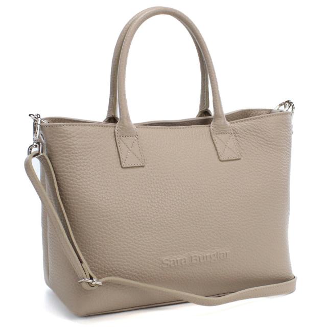 サラバーグラー Sara Burglar  トートバッグ フォーマルバッグ ブランド 075 TAUPE グレー系 bag-01   gif-03w
