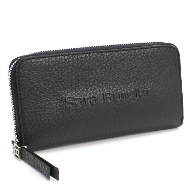 【限定クーポン配布中】サラバーグラー Sara Burglar 長財布ラウンドファスナー 財布 ブランド 110L NERO ブラック wallet-01 gsw-2 cp