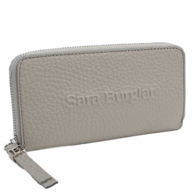 【限定クーポン配布中】サラバーグラー Sara Burglar 長財布ラウンドファスナー ブランド 110L GRIGIO グレー系 wallet-01 gsw-2 cp05