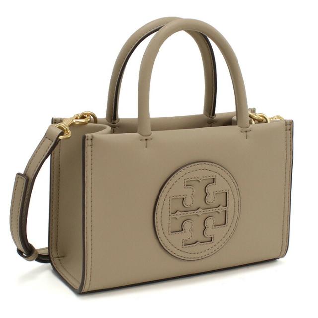 【新品】トリーバーチ TORY BURCH ELLA ショルダーバッグ エラ バイオ ミニトート レディース 145613　201 CLAY ベージュ系 bag-01の通販は 31,800円