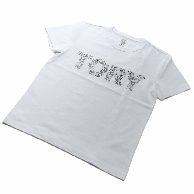 保証新品 TORY BURCH ボーダー Tシャツ S 147402 001 Tシャツ | sos.cafe