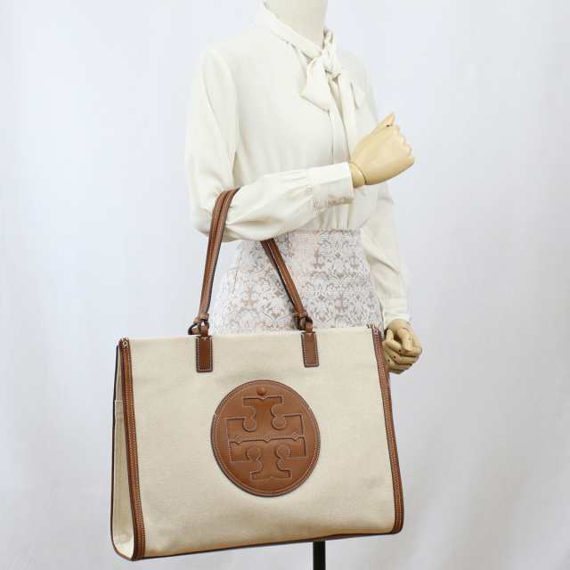 トリーバーチ TORY BURCH ELLA CANVAS TOTE トートバッグ 87355 928