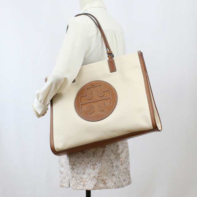 トリーバーチ TORY BURCH ELLA CANVAS TOTE トートバッグ 87355 928