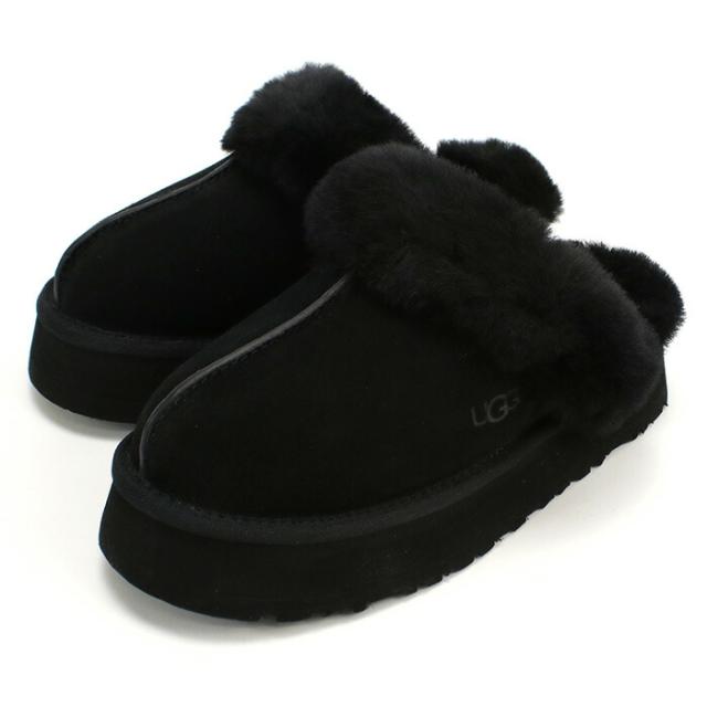 【新品】アグ UGG DISQUETTE ディスケット スリッポン レディース 1122550　BLK ブラック shoes-01