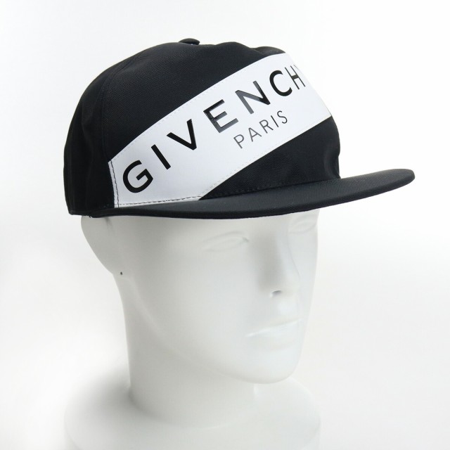 中古】美品ジバンシー(GIVENCHY) メンズ キャップ 帽子 コットン