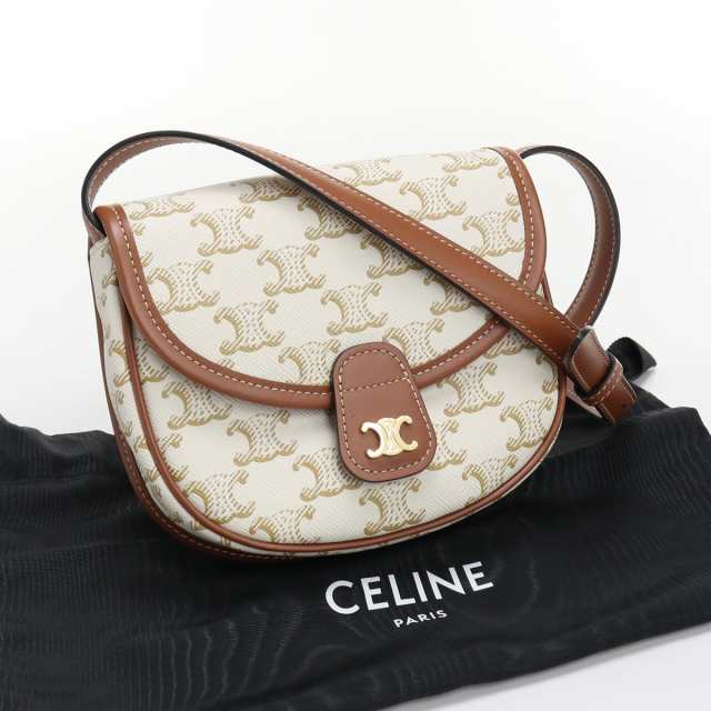 中古】・未使用セリーヌ(CELINE) ミニブザス コーティングキャンバス