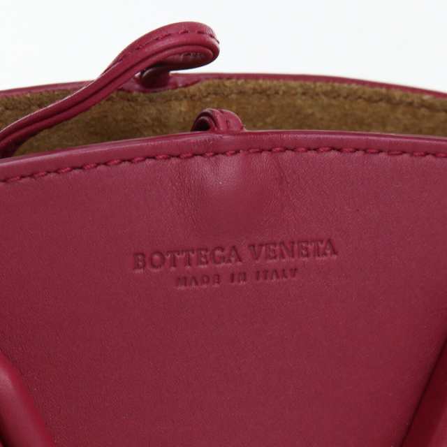 【中古】・未使用ボッテガヴェネタ(BOTTEGA VENETA) スモール バスケット トートバッグ ブランド レザー 592133 レッドランク：S  us-1 ｜au PAY マーケット