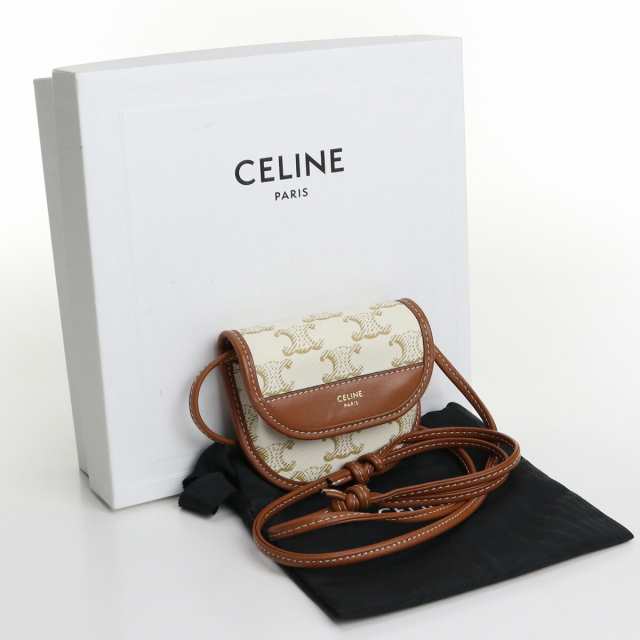 中古】・未使用セリーヌ(CELINE) トリオンフコインケース 小銭入れ ...