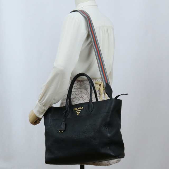 【中古】美品プラダ(PRADA) 2WAYバッグ レザー ブランド トートバッグ 1BG194 2BBE F0002 ブラックランク:S us-1 2WAY ショルダー レ|au PAY マーケット 【中古】美品プラダ(PRADA) 2WAYバッグ レザー ブランド トートバッグ 1BG194 2BBE F0002 ブラックランク:S us-1 2WAY ショルダー レ|au PAY マーケット