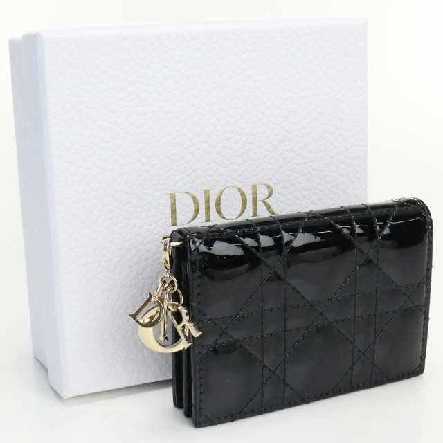 中古】美品ディオール(Christian Dior) レディディオール カナージュ