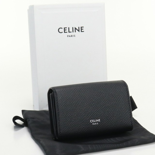 中古】・未使用セリーヌ(CELINE) 二ツ折りカードケース ブランド