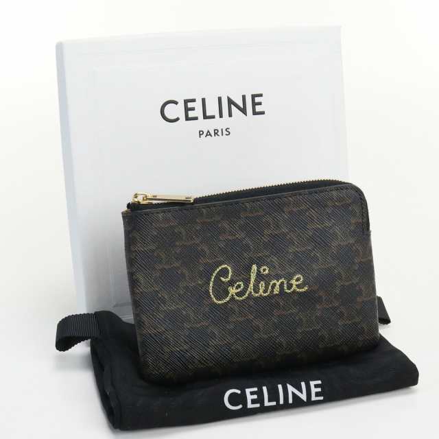 □純正買蔵□ ・未使用セリーヌ(CELINE) フック付きコイン&カード