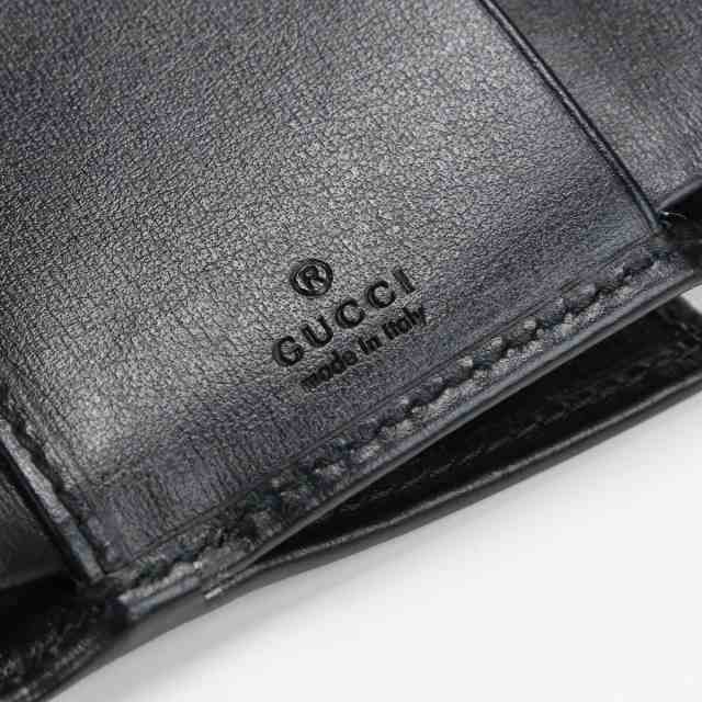 中古】・未使用グッチ(GUCCI) グッチホースビット1955ウォレット 三折