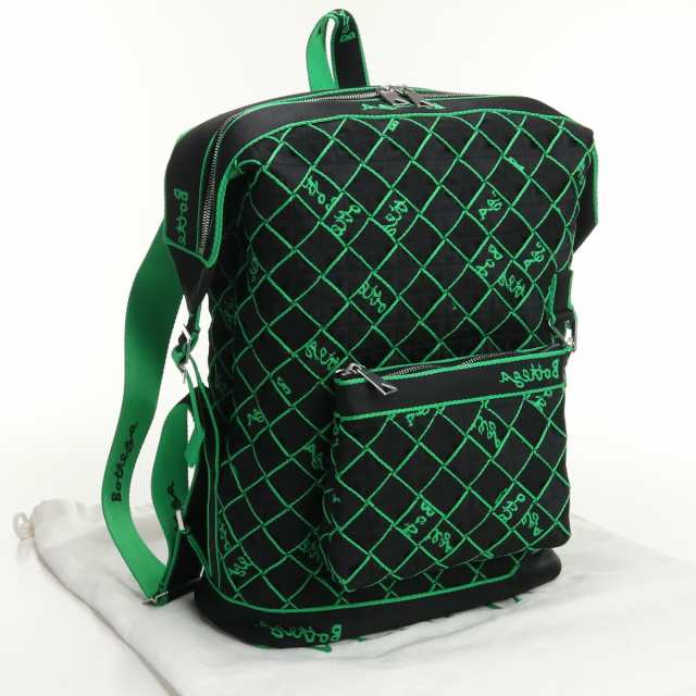 【中古】・未使用ボッテガ・ヴェネタ(BOTTEGA VENETA) ウェビングバックパック リュック ポリエステル 658972 V1VN1 1091 ブラックラン|au PAY マーケット