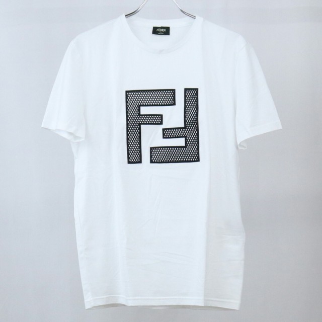 織り柄チェック 【未使用】フェンディ ビッグロゴ Tシャツ | tatihome.com