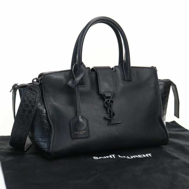 特注品 良品サンローラン(SAINT LAURENT) ベイビーダウンタウンカバス