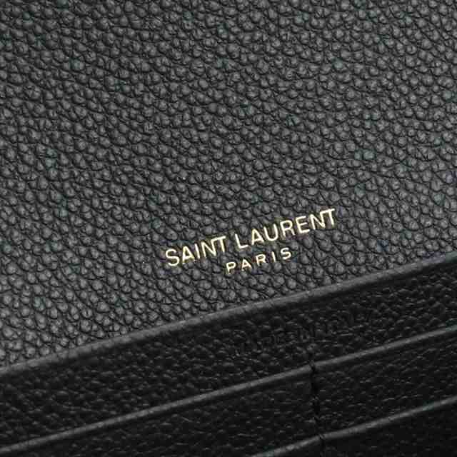 未使用品！SAINT LAURENT【サン ローラン】ラージフラップウォレット