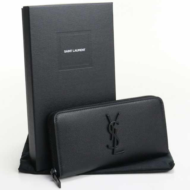 サンローラン SAINT LAURENT ラウンドファスナー 長財布 小銭