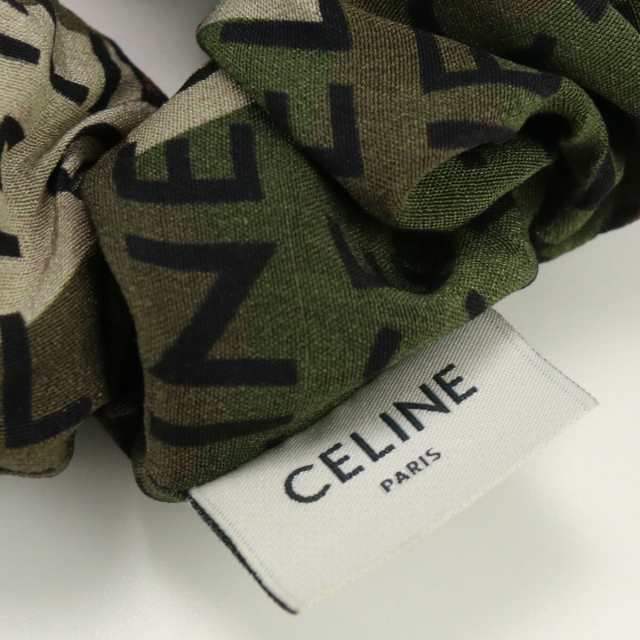 中古】美品セリーヌ(CELINE) シュシュ シルク ブランド ランク：S us-1