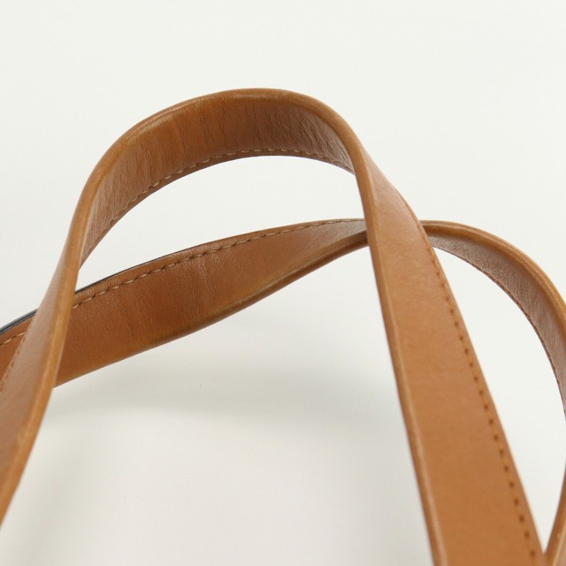中古】良品ロエベ(LOEWE) イーストウエストショッパー ブランド レザー