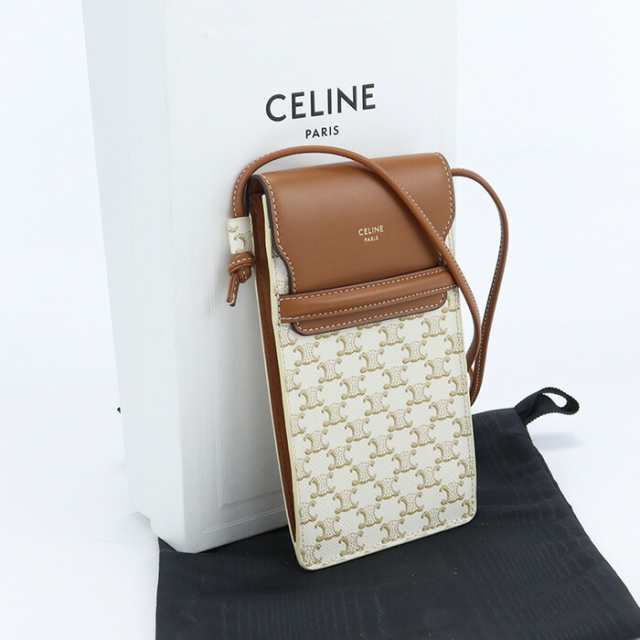 セリーヌ トリオンフ キャンバス スマホショルダー CELINE ...