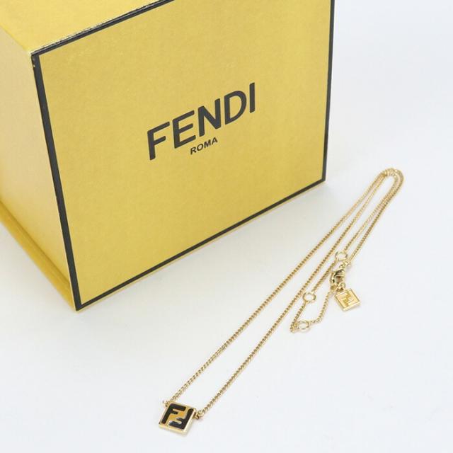 【中古】良品フェンディ(FENDI)  フォーエバー ネックレス メタル 8AH636 TL9 F0RNG ランク：A us-2   ﾚﾃﾞｨｰｽの通販は