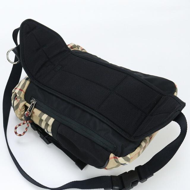 希少　バーバリー　ボディバッグ　ウエストバッグ　ノバチェック　ベージュ　斜め掛け BURBERRY - バーバリー BURBERRY ノバチェック ウエストバッグ