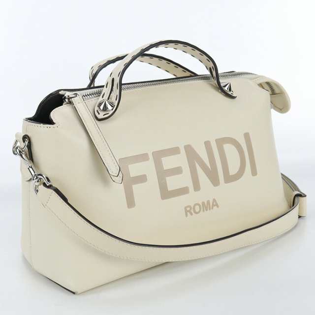 中古】フェンディ(FENDI) バイザウェイ ミディアム レザー 8BL146 AC9L ベージュ系 ランク：AB us-2 ﾚﾃﾞｨｰｽ ハンドバッグ