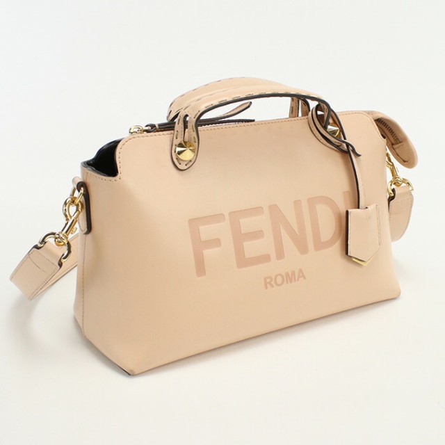 【中古】フェンディ(FENDI) バイ ザ ウェイ ミディアム ハンドバッグ 8BL146 AC9L ピンク系ランク：AB us-2 2WAY ｼｮﾙﾀﾞｰ ﾚﾃﾞｨ