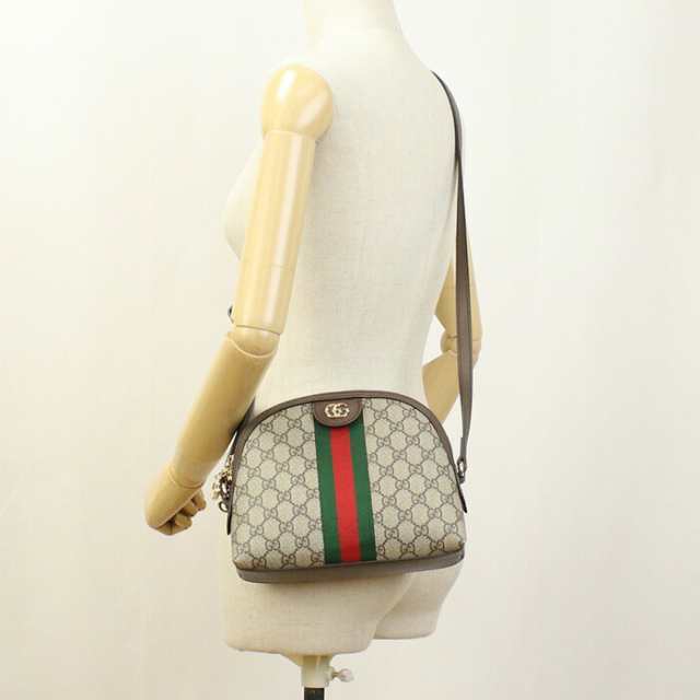 【中古】グッチ(GUCCI) オフィディア GGショルダーバッグ GGスプリーム 499621 KO5NG 8745 ベージュ系　ランク：AB us-2 ﾚﾃﾞｨｰｽ