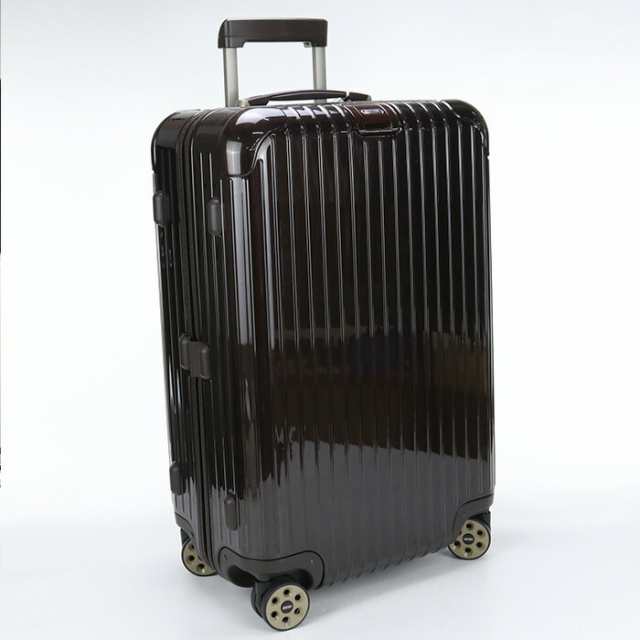 【中古】良品リモワ(RIMOWA) サルサ デラックス ポリカーボネート 63L 831.63.52.5 ブラウン系　ランク：A us-2