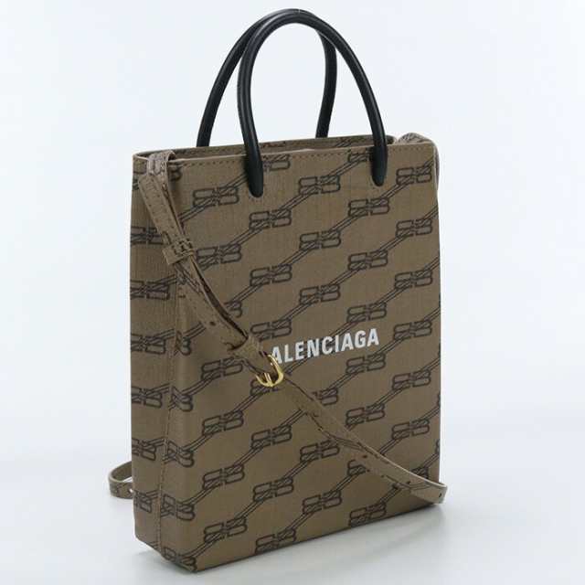 【中古】良品バレンシアガ(BALENCIAGA) 2WAYトートバッグ 693805 ﾌﾞﾗｳﾝランク：A us-2 ｼｮﾙﾀﾞｰ ﾚﾃﾞｨｰｽ