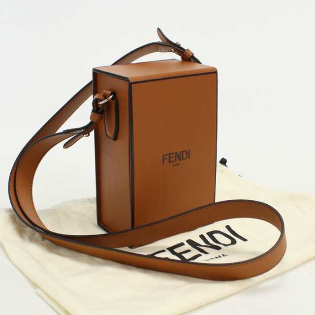 【中古】美品フェンディ(FENDI) ミニ ショルダーバッグ 7VA519 ﾌﾞﾗｳﾝランク：S us-1 ﾚﾃﾞｨｰｽ