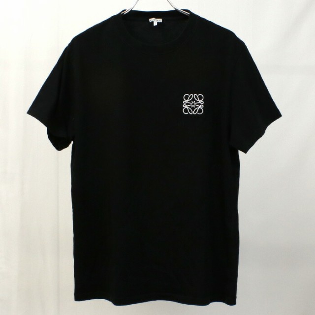 【中古】良品ロエベ(LOEWE) Tシャツ #M　コットン H526Y22X75 ﾌﾞﾗｯｸランク：A us-2 ﾒﾝｽﾞ