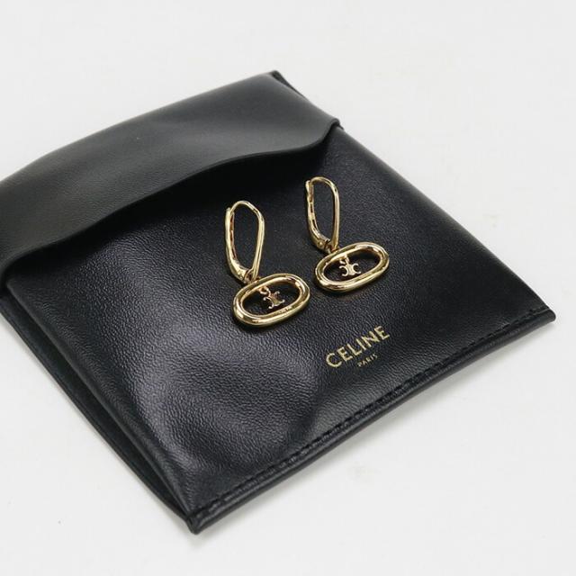 【中古】良品セリーヌ(CELINE) トリオンフ モバイル ピアス メタル 46X55 6BRA 35OR ゴールドランク：AB us-2 ﾚﾃﾞｨｰｽの通販は