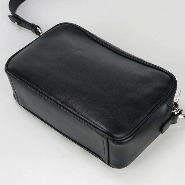 PRADA バナナデザイン ショルダーバッグ レザー【ランク：A】 中古】良品プラダ(PRADA) バナナデザイン ショルダーバッグ