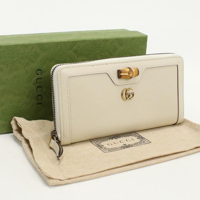 GUCCI【未使用】 グッチ 長財布 コンチネンタル ウォレット ダイアナ