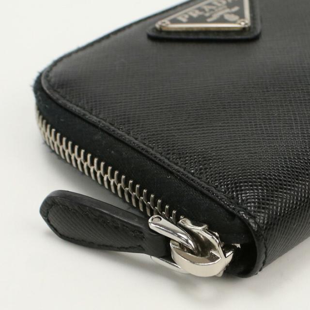 PRADA プラダ サフィアーノトライアングルミニウォレット 1M0268
