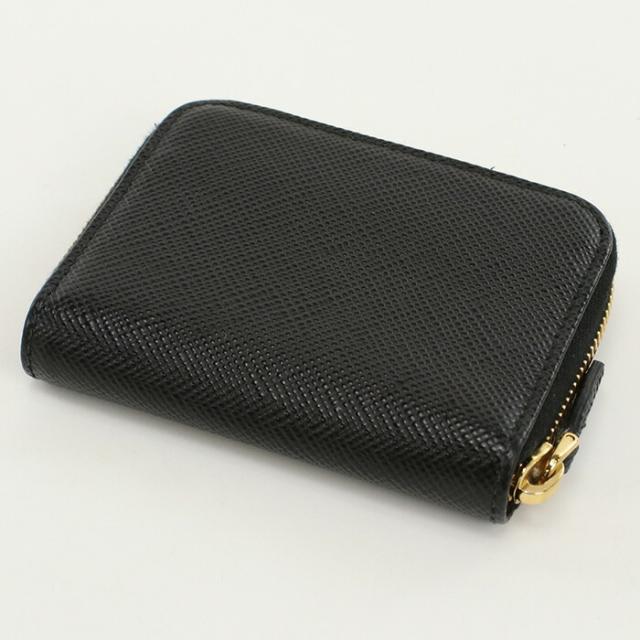 中古】良品プラダ(PRADA) サフィアーノレザー コインケース レザー 