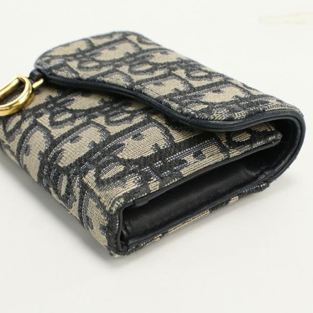 DIOR 名刺入れ S5611 CTZQ M928【ランク：A】 Dior S5611 CTZQ M928 Card Case Saddle Bloom Card Holder Dior