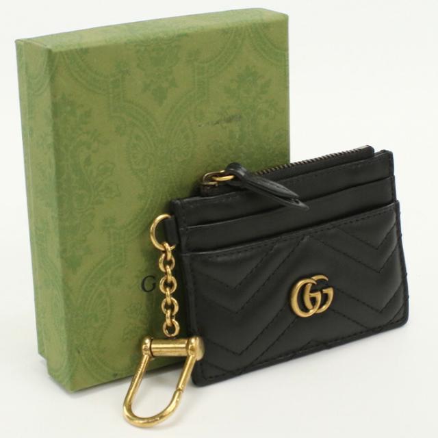 ダブルG キーチェーン付き ウォレット　正規品 GUCCI ダブルG キーチェーン付き ウォレット