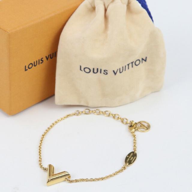 ルイヴィトン M61084 エセンシャル V ブレスレット ゴールド