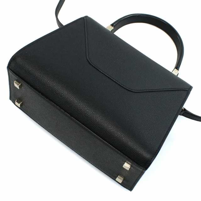 【新品】ヴァレクストラ VALEXTRA ハンドバッグ イジィデ 2WAYショルダー V5E36　028　000N ブラック bag-01｜au  PAY マーケット