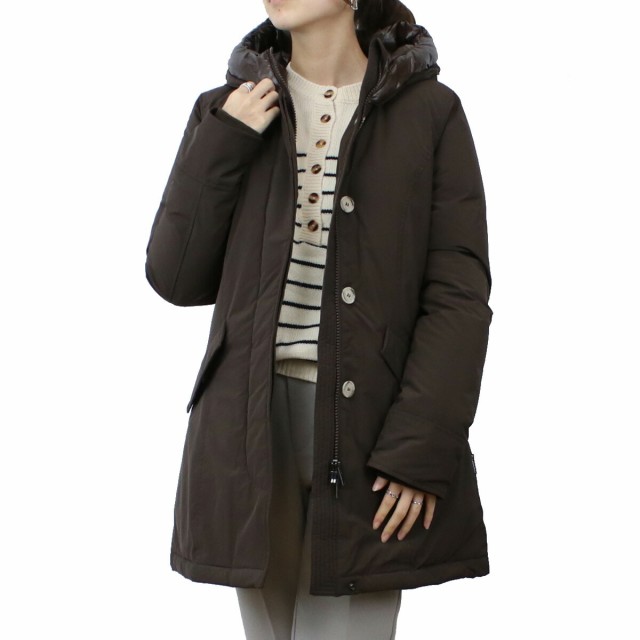 【限定クーポン配布中】【新品】ウールリッチ WOOLRICH レディースダウンコート ブランド WWOU0686FR UT3128 7371 SOIL BROWN ブラウン