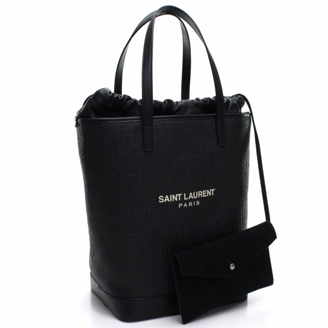 新品 サンローラン SAINT LAURENT TEDDY テディ トートバッグ 551595 96W1E 1000 ブラック レディース 送料無料  40off_SS｜au PAY マーケット