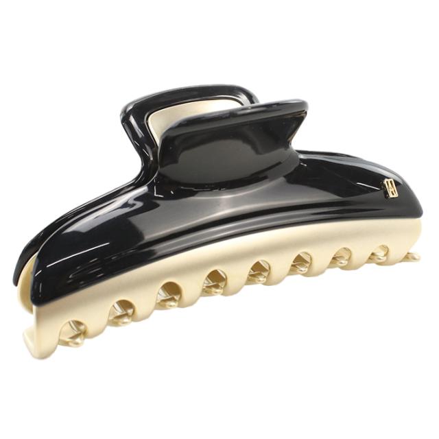 ALEXANDRE DE PARIS アレクサンドル ドゥ パリ ヘアクリップ ICCL-12832-02 N3 VENDOME ヴァンドーム Lクリップ レディース ブラック