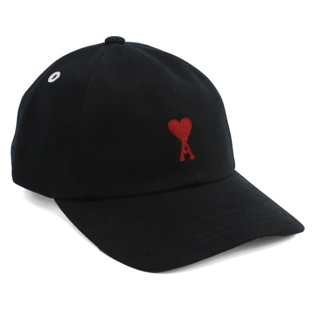AMI PARIS アミパリス キャップ BFUCP006.AW0041 001 レディース ブラック_4