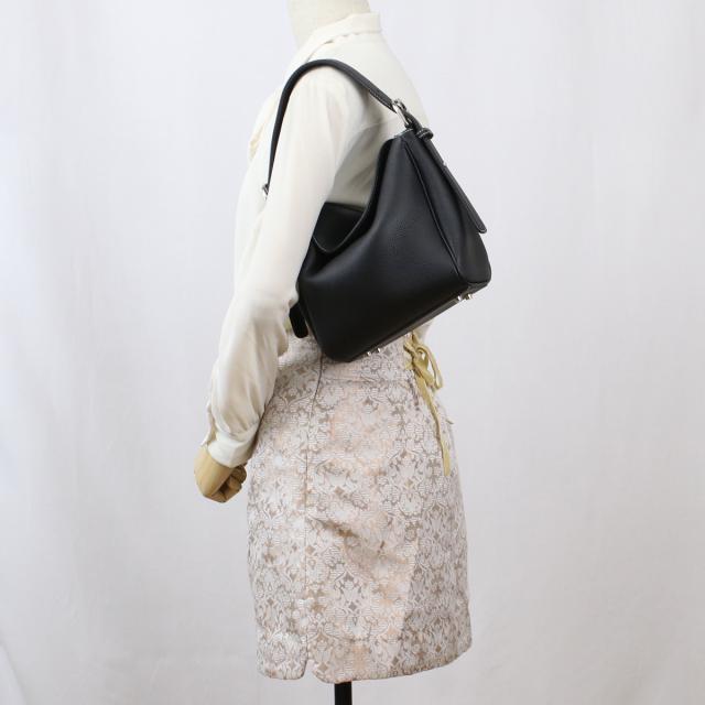 APEDE MOD アペードモッド セミショルダー CUBE BAG 2WAY レディース ブラック_5