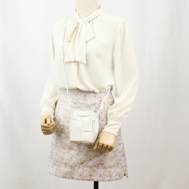 BOTTEGA VENETA ボッテガ・ヴェネタ ショルダーバッグ 680217 VCQC4 9009 レディース ホワイト_6