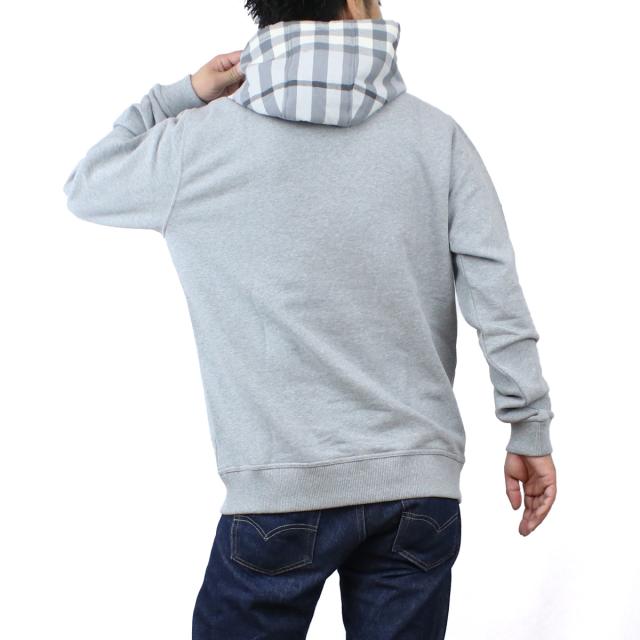 BURBERRY バーバリー フーディーパーカー 8057010 A2142 メンズ グレー_1